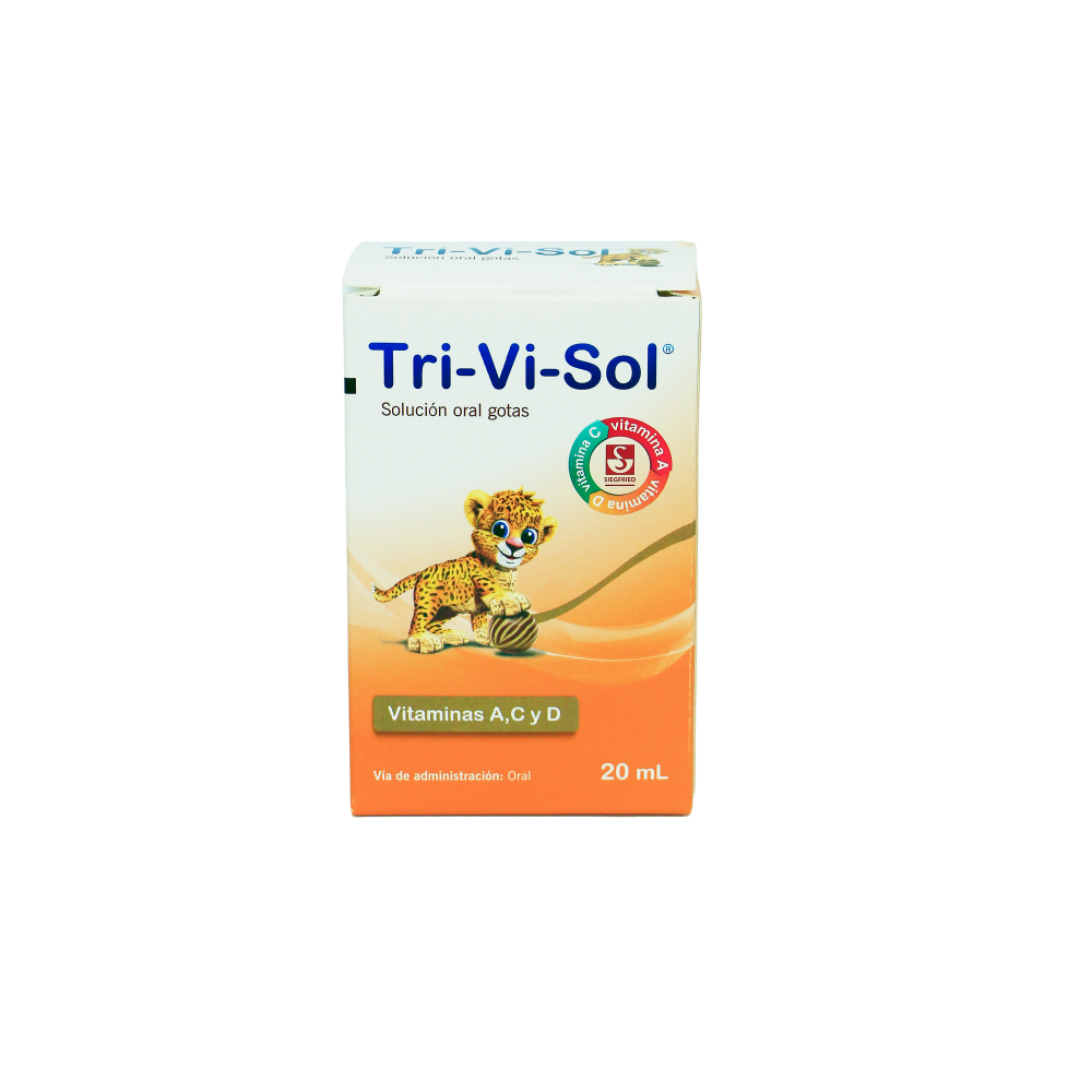 Tri-vi-Sol Multivitamínico Infantil en Gotas x 20 ml